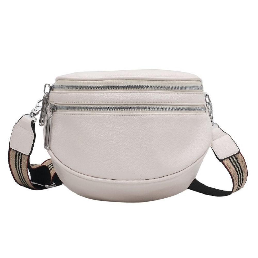 Bolso de hombro elegante de cuero, cómodo y atemporal