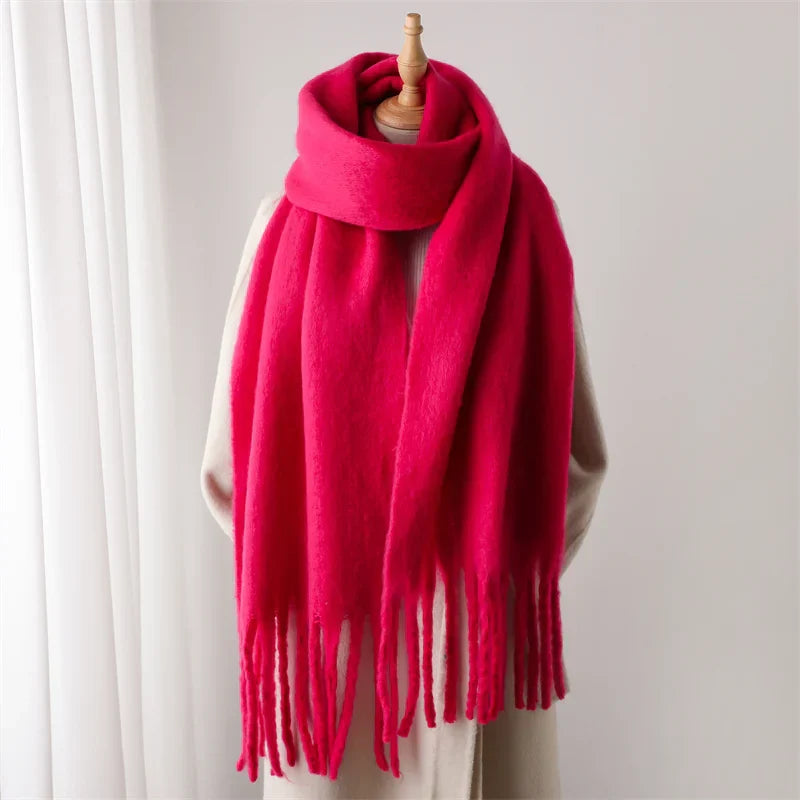 Velucci | Sjaal elegante y colorida para invierno de mujer