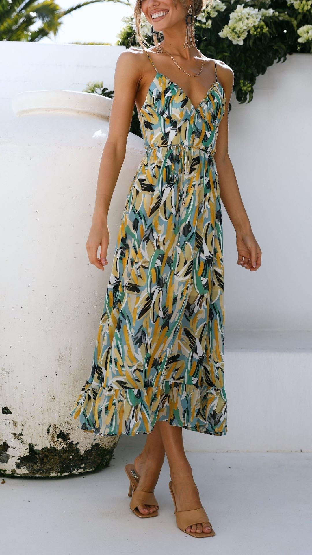 Yara | Vestido maxi de verano