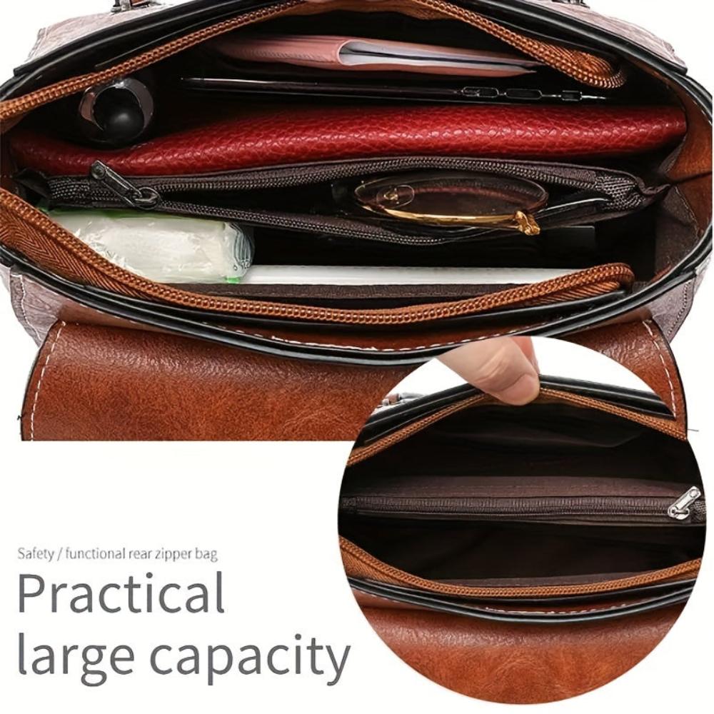 Luna | Bolso atemporal de cuero de alta calidad, cómodo y elegante
