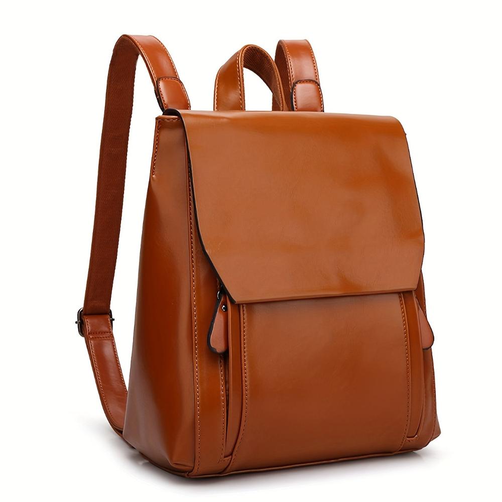 Mochila acolchada retro-chic de material de alta calidad, cómoda y estilosa