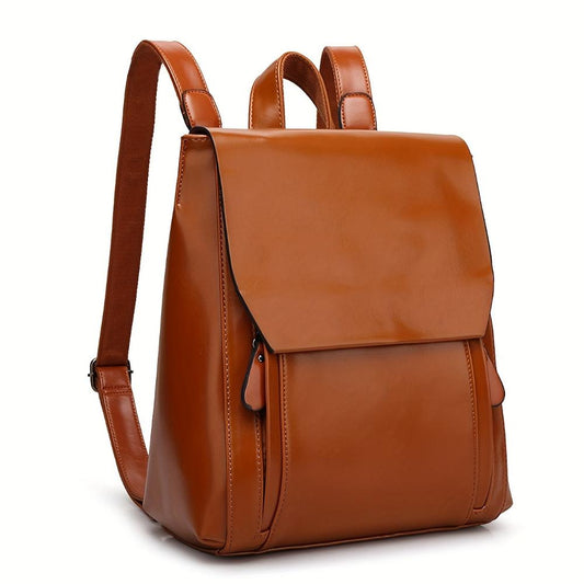 Mochila acolchada retro-chic de material de alta calidad, cómoda y estilosa
