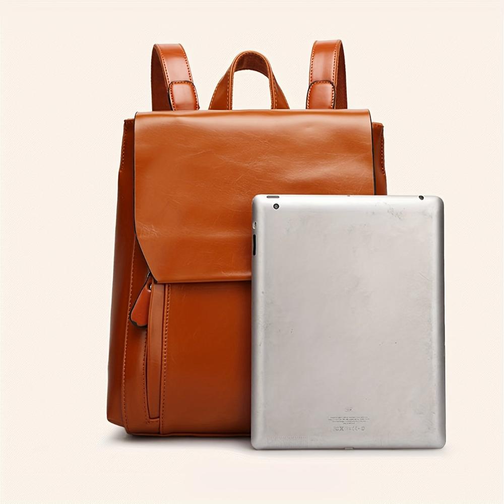Mochila acolchada retro-chic de material de alta calidad, cómoda y estilosa