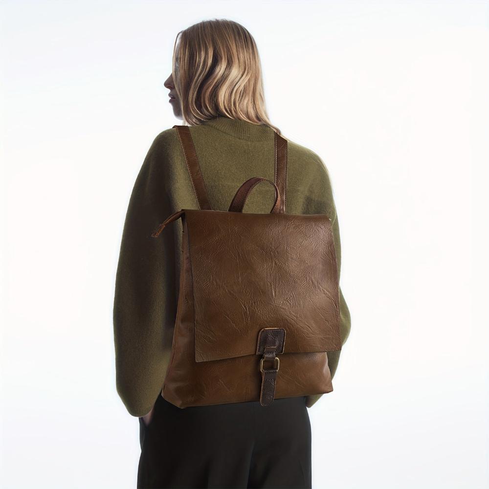 Mochila vintage multifuncional de material de alta calidad, cómoda