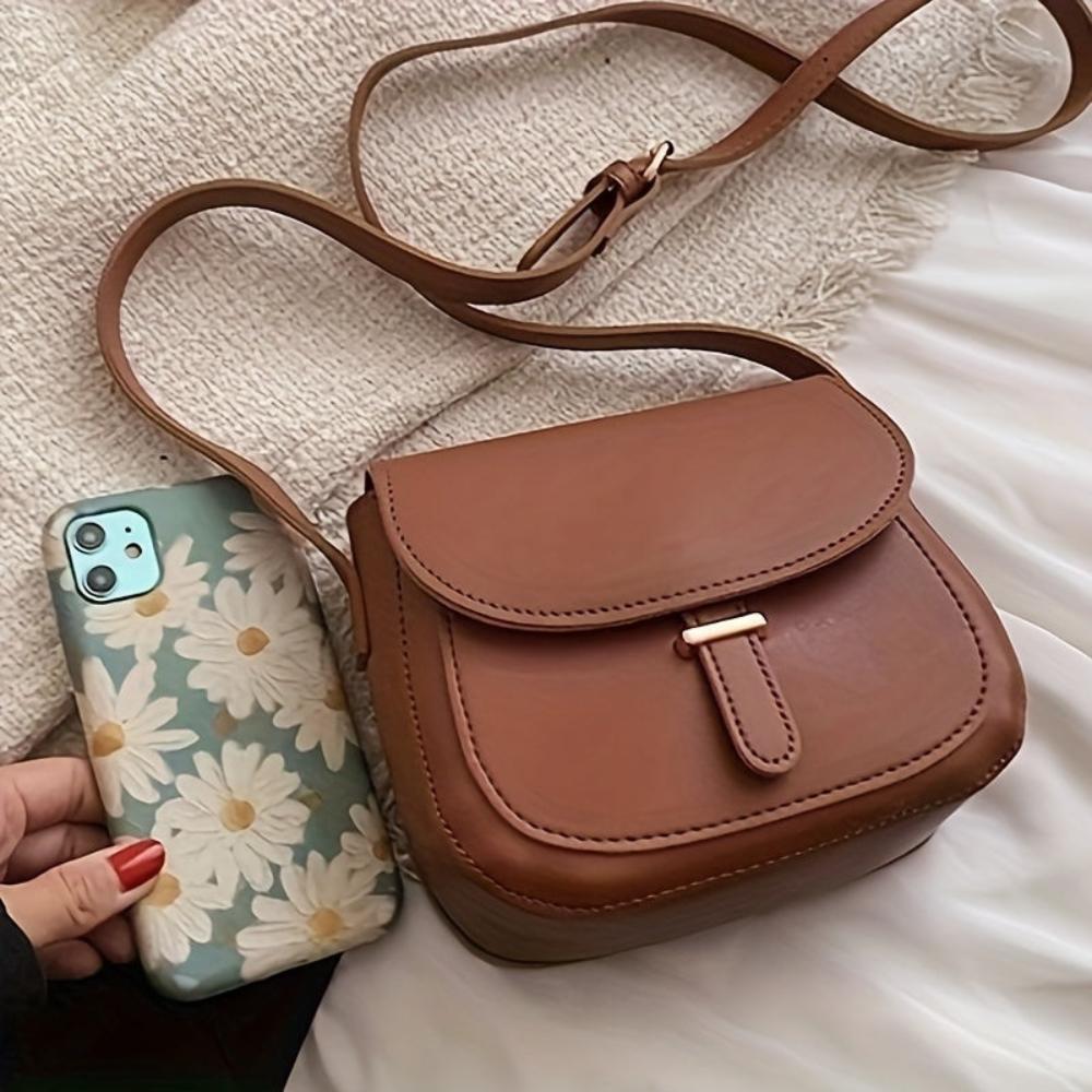 Bolsa de cuero estilo vintage, cómoda y atemporal para cualquier ocasión