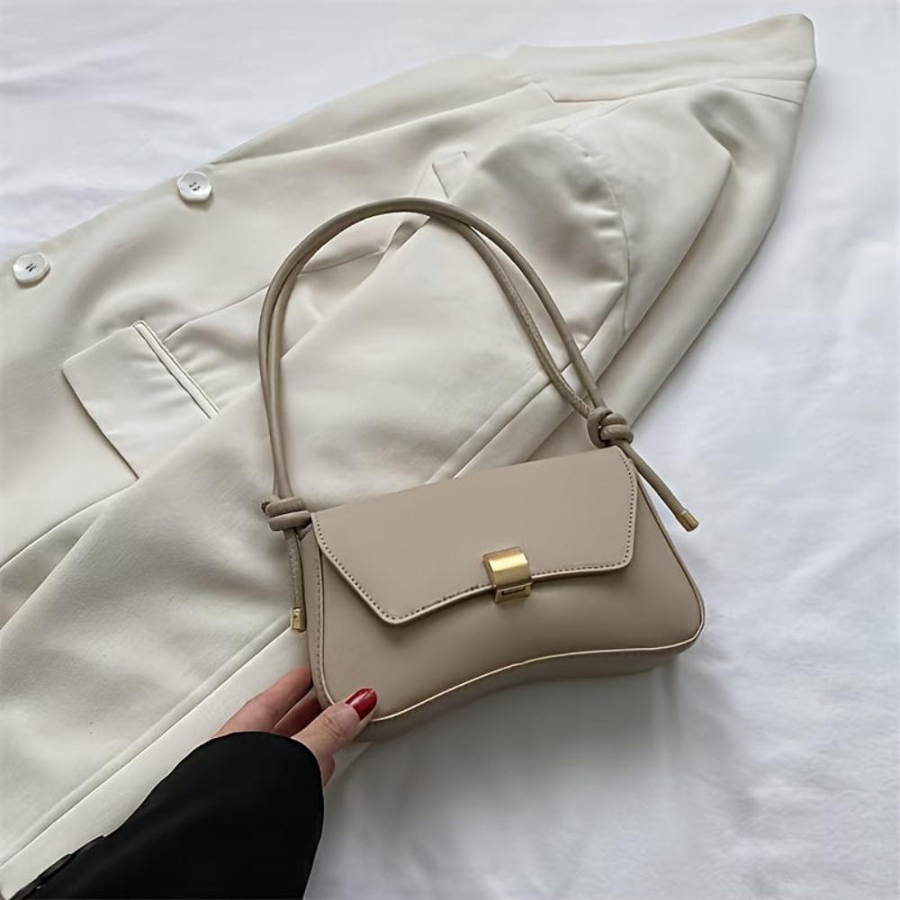 Bolso de hombro de cuero con encanto vintage y ajuste cómodo