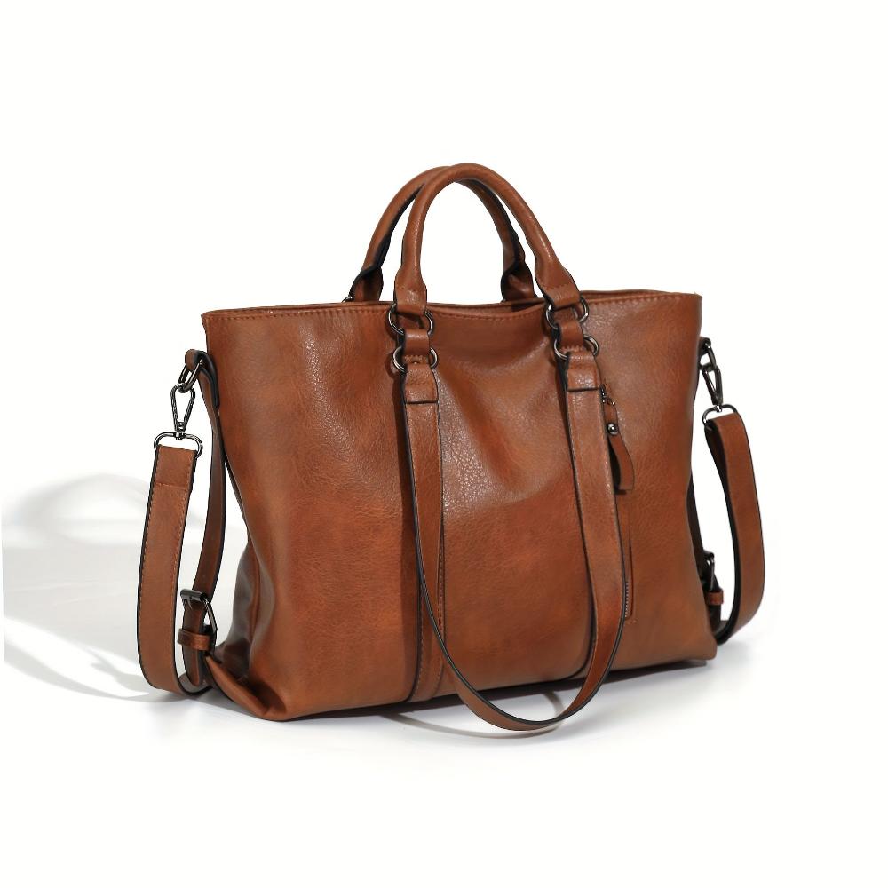 Bolso de compras vintage de material de alta calidad, atemporal y cómodo