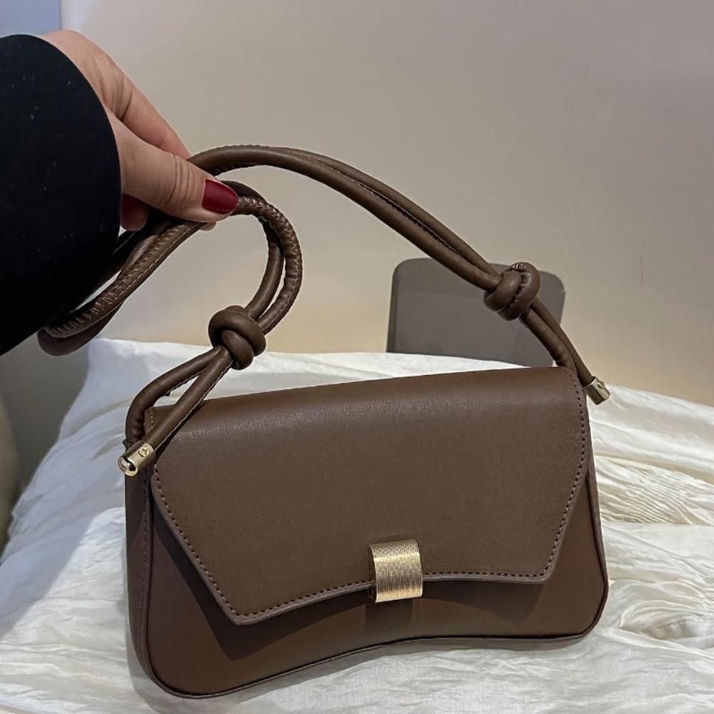 Bolso de hombro de cuero con encanto vintage y ajuste cómodo