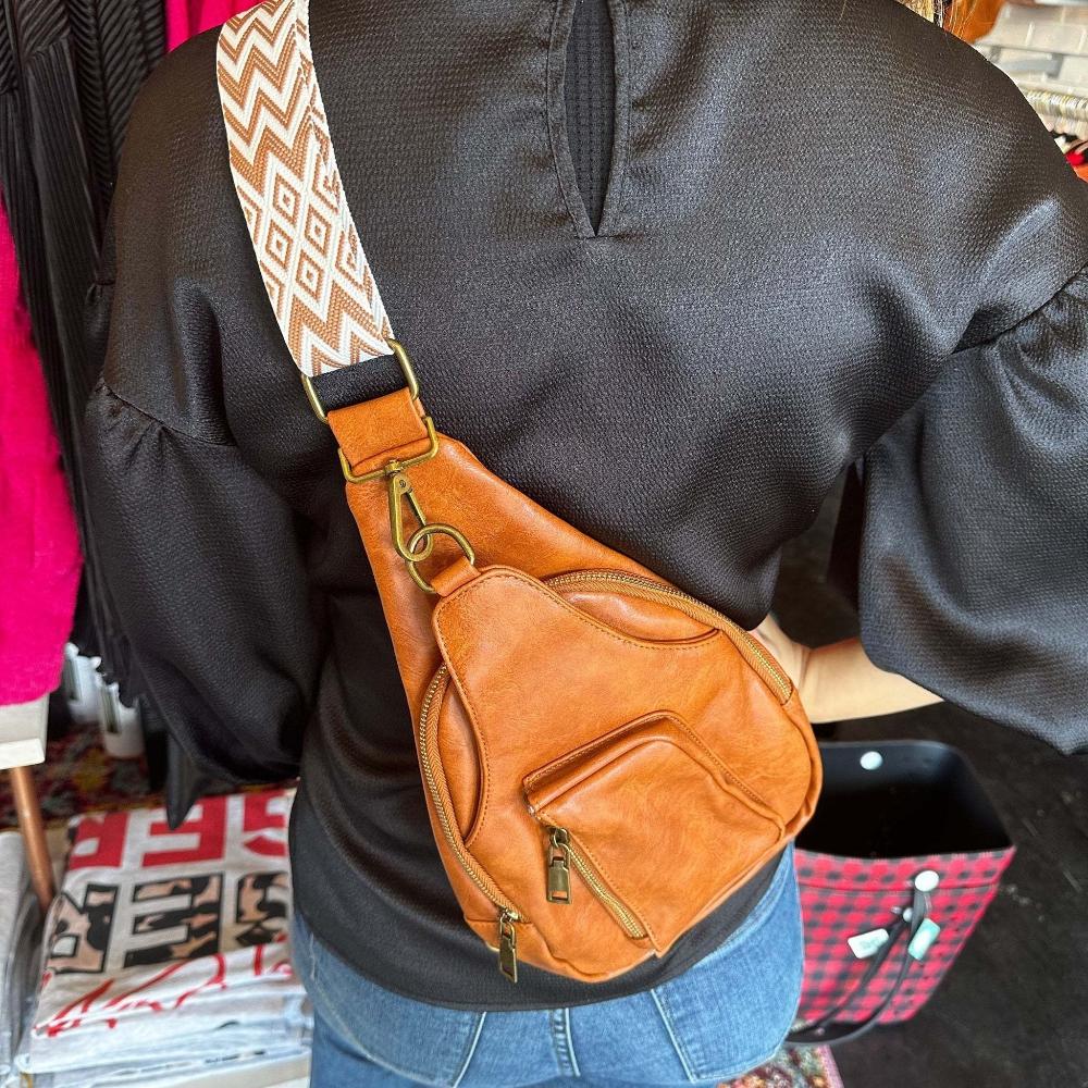 Bolso de hombro retro chic de cuero, cómodo y atemporalmente elegante