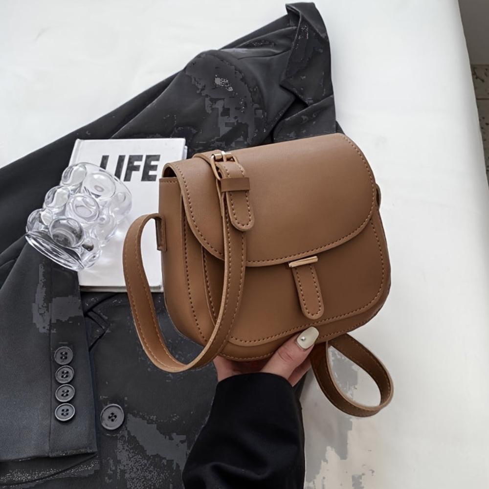 Bolsa de cuero estilo vintage, cómoda y atemporal para cualquier ocasión