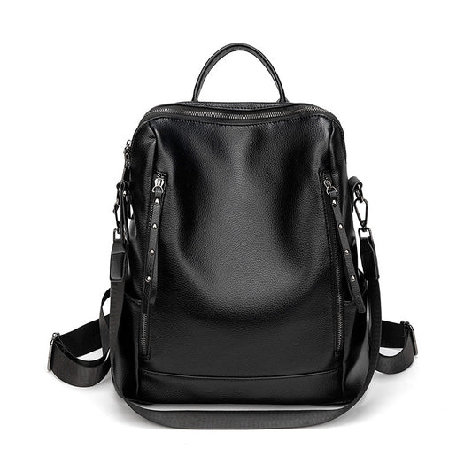 Elegante mochila urbana de material sostenible, cómoda y atemporal