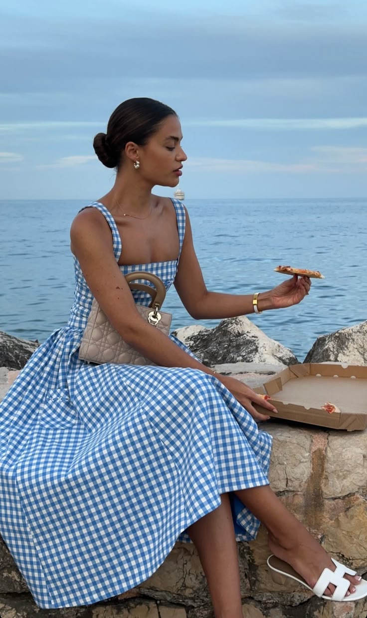 Ariana | Vestido de Verano Midi Sin Mangas