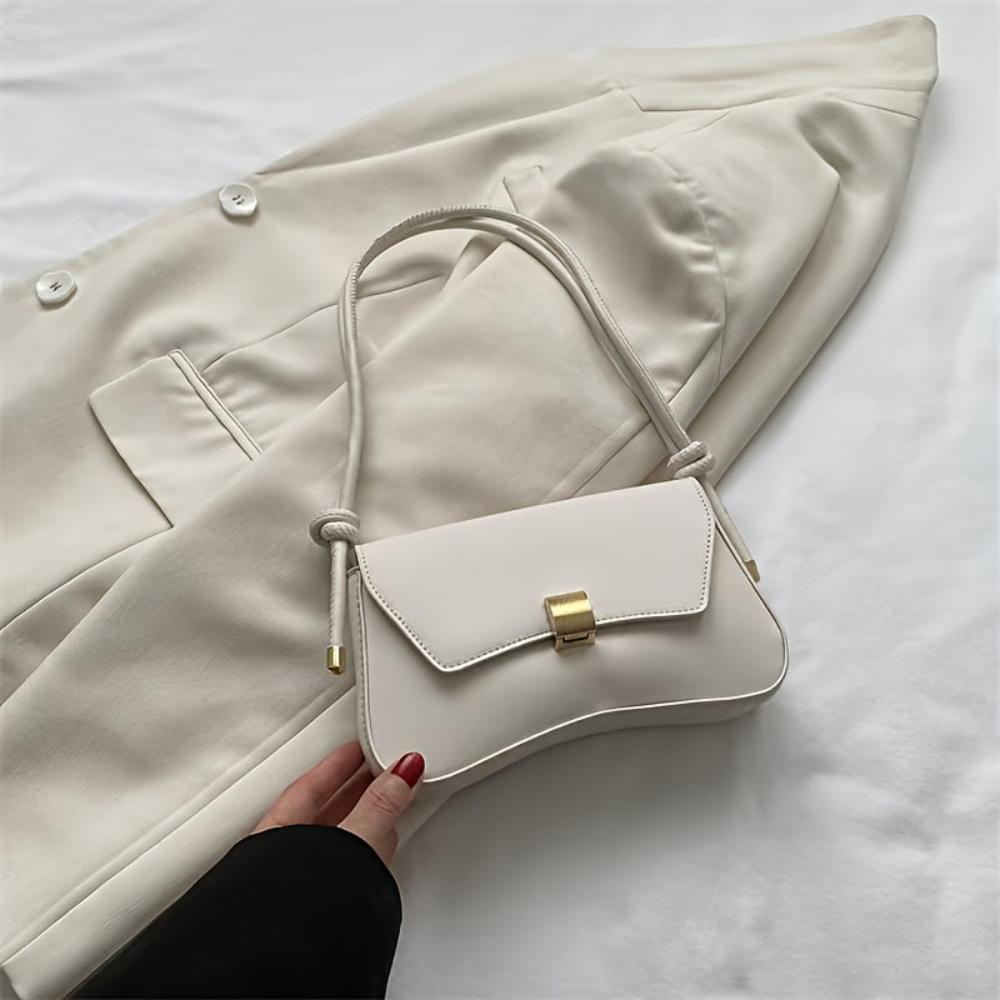 Bolso de hombro de cuero con encanto vintage y ajuste cómodo