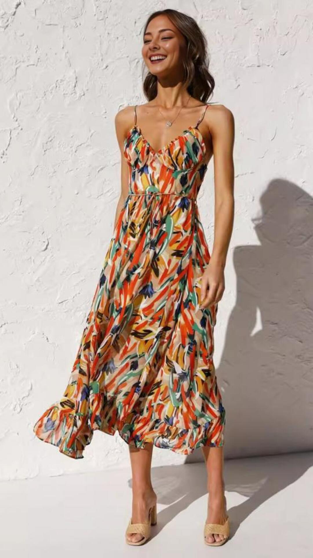 Yara | Vestido maxi de verano