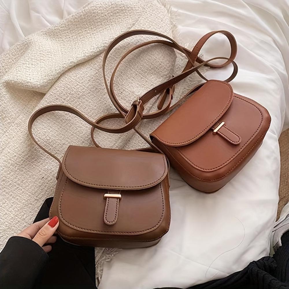 Bolsa de cuero estilo vintage, cómoda y atemporal para cualquier ocasión