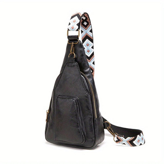 Bolso de hombro retro chic de cuero, cómodo y atemporalmente elegante