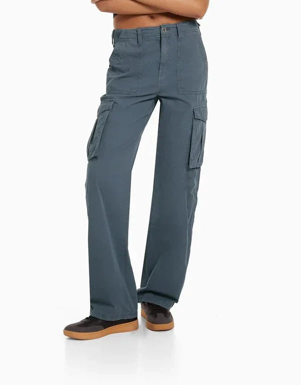 Pantalón cargo recto Hanna
