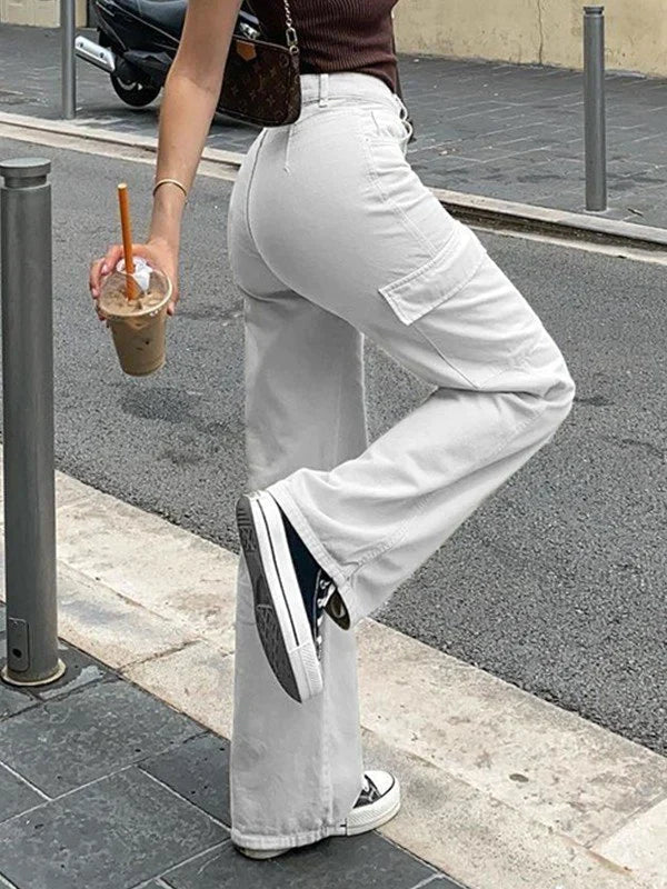 Pantalón cargo recto Hanna