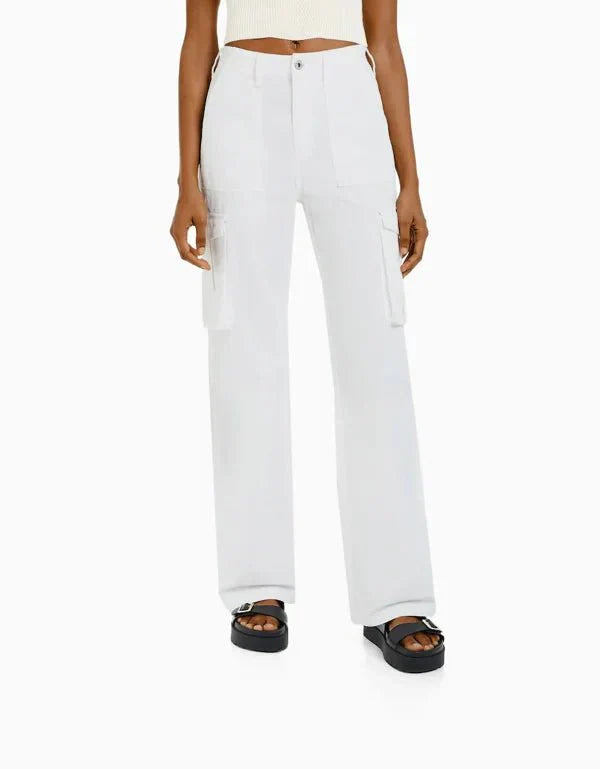 Pantalón cargo recto Hanna