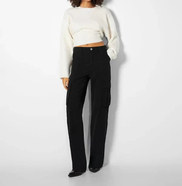 Pantalón cargo recto Hanna