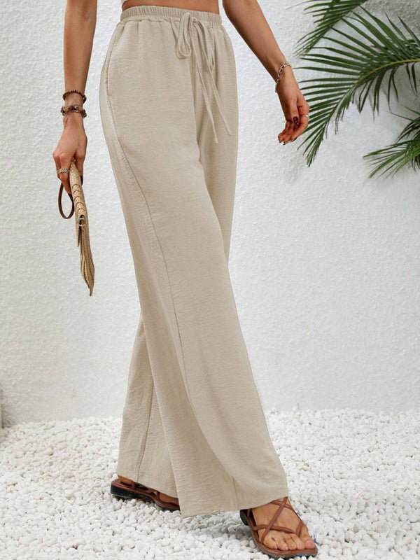 Marloes | Pantalón ancho cómodo con cintura elástica