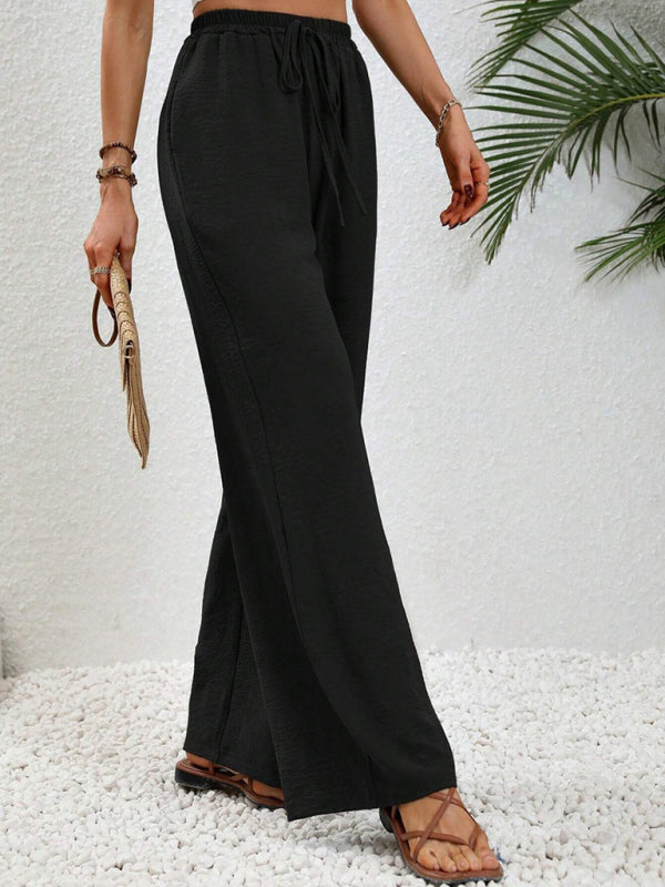 Marloes | Pantalón ancho cómodo con cintura elástica