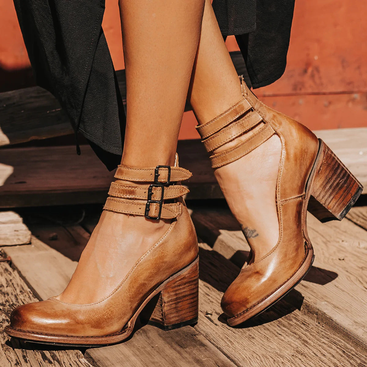 Nola™ | Sandalia de Cuero Minimalista