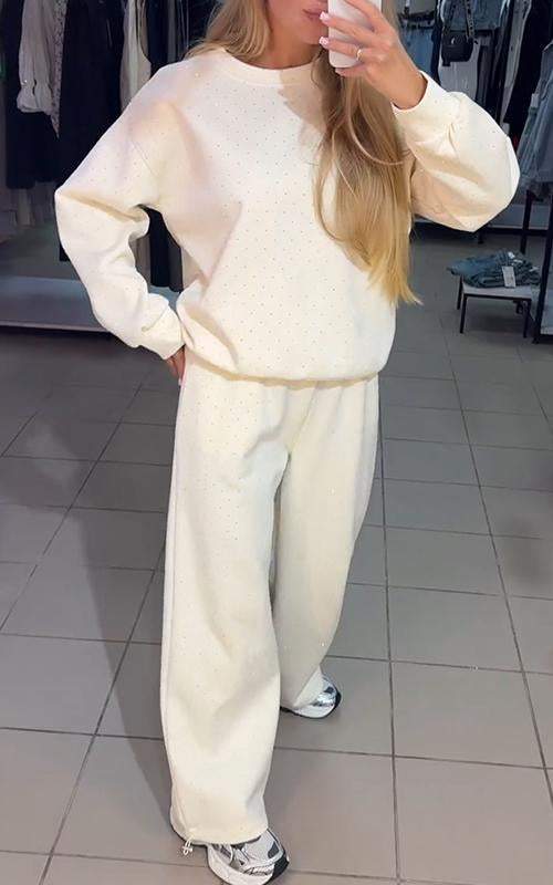 Yara | Conjunto Glamuroso con Brillos para las Fiestas