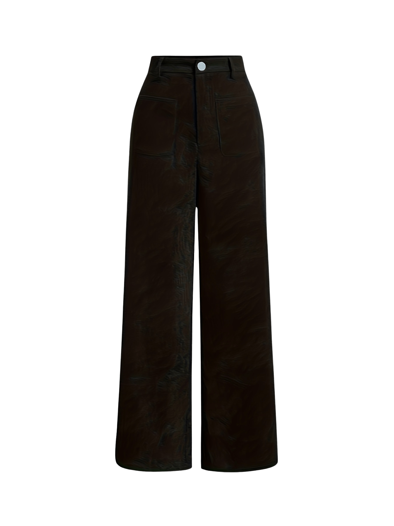 Lara - Pantalón para Mujer de Pierna Recta en Pana