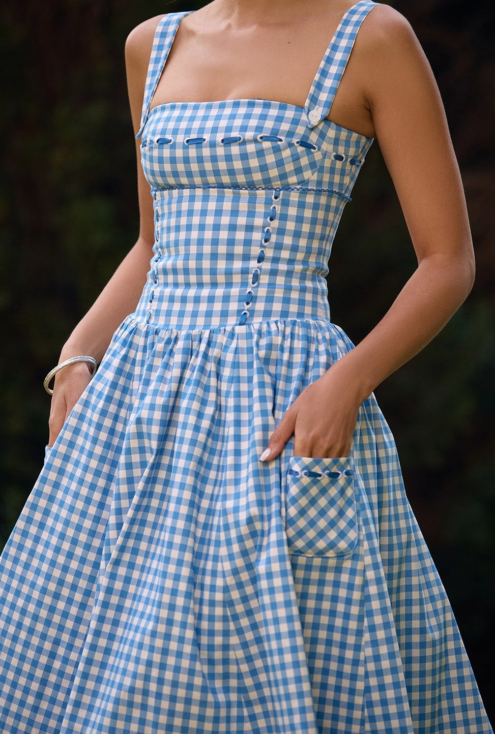 Ariana | Vestido de Verano Midi Sin Mangas