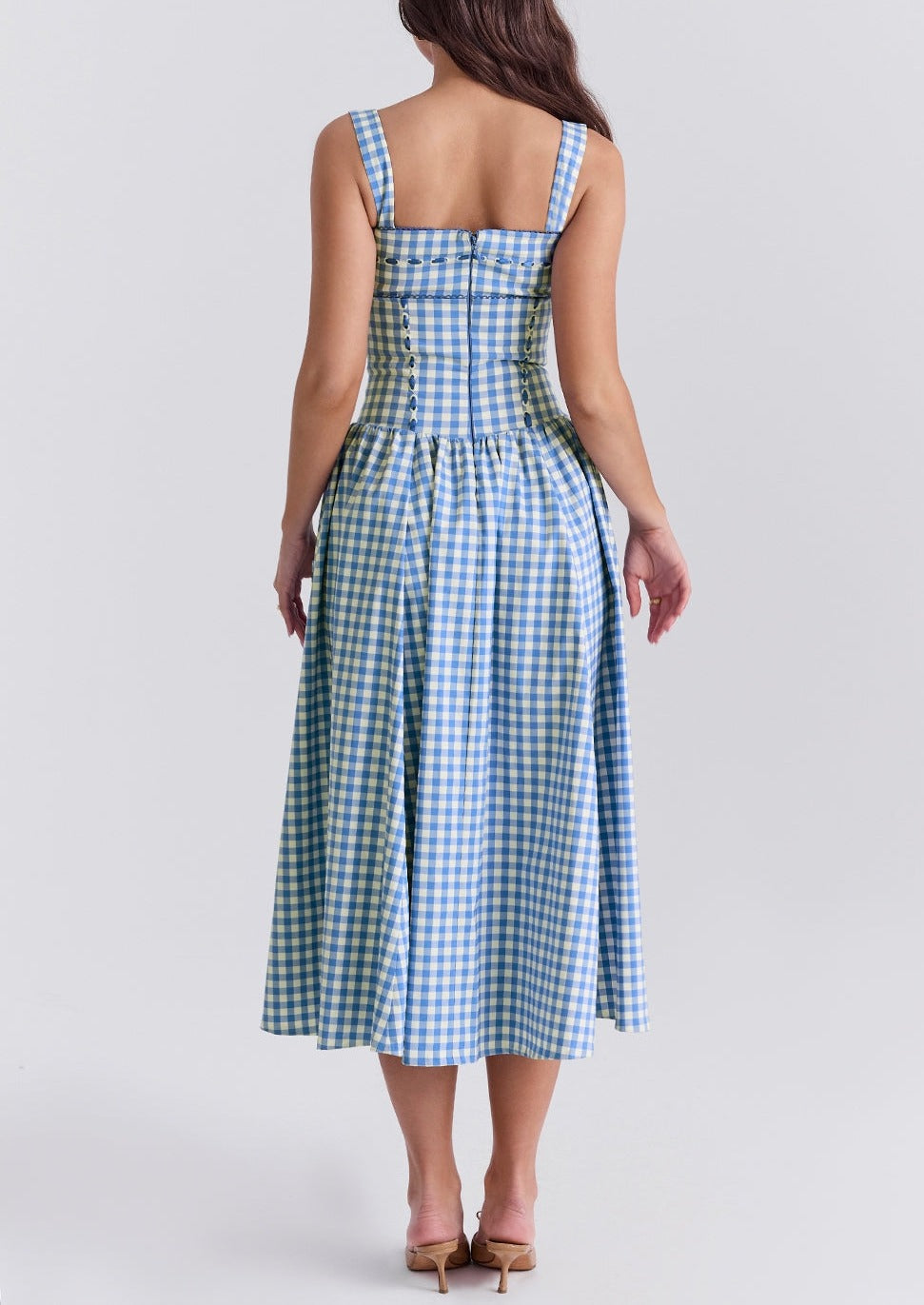Ariana | Vestido de Verano Midi Sin Mangas