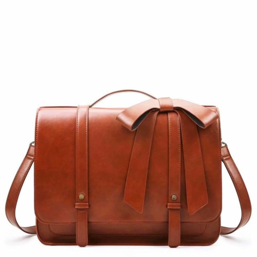 Bolso Retro Twist en azul-rosa, cómodo y atemporal para cualquier ocasión