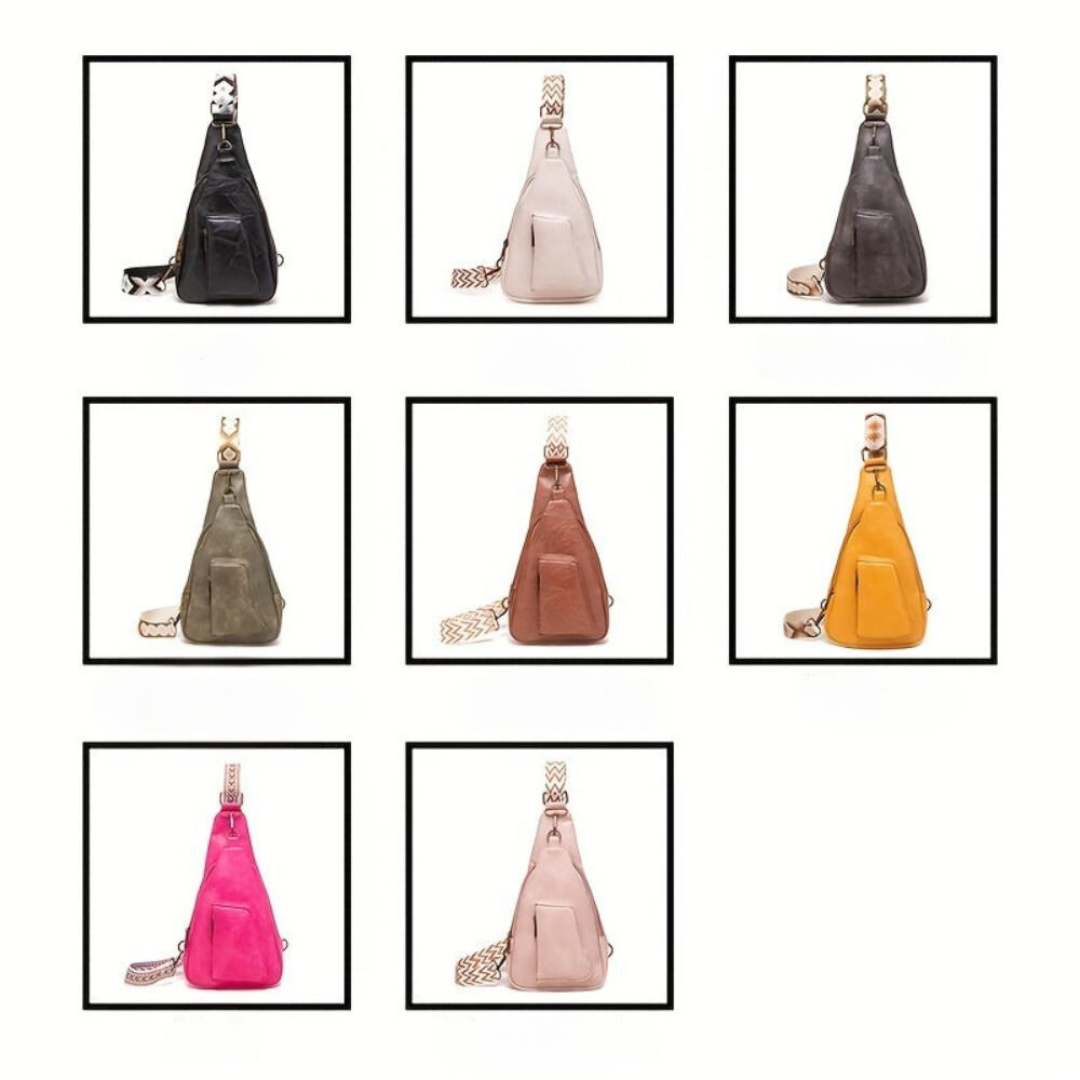 Bolso de hombro retro chic de cuero, cómodo y atemporalmente elegante