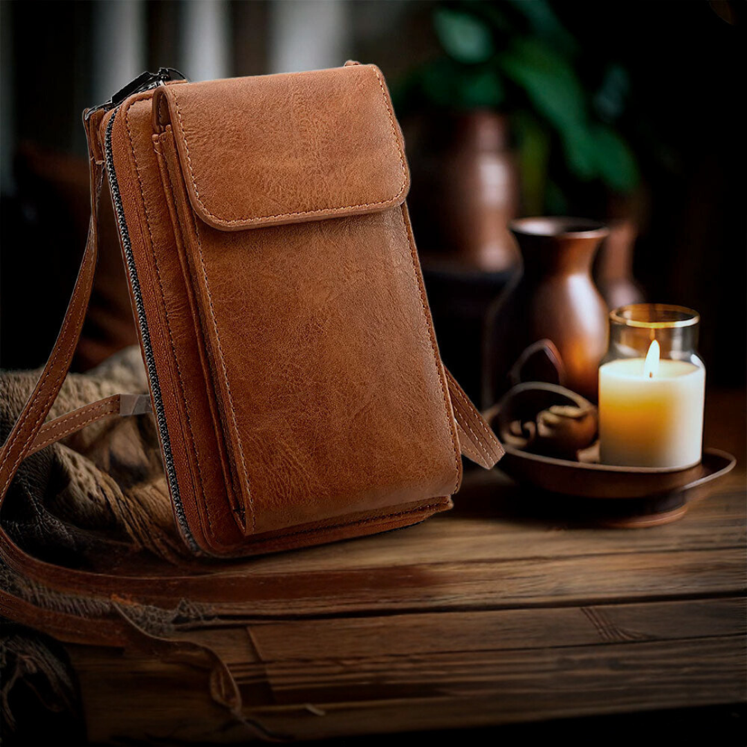 Elegante bolso de material de alta calidad, cómodo y atemporal