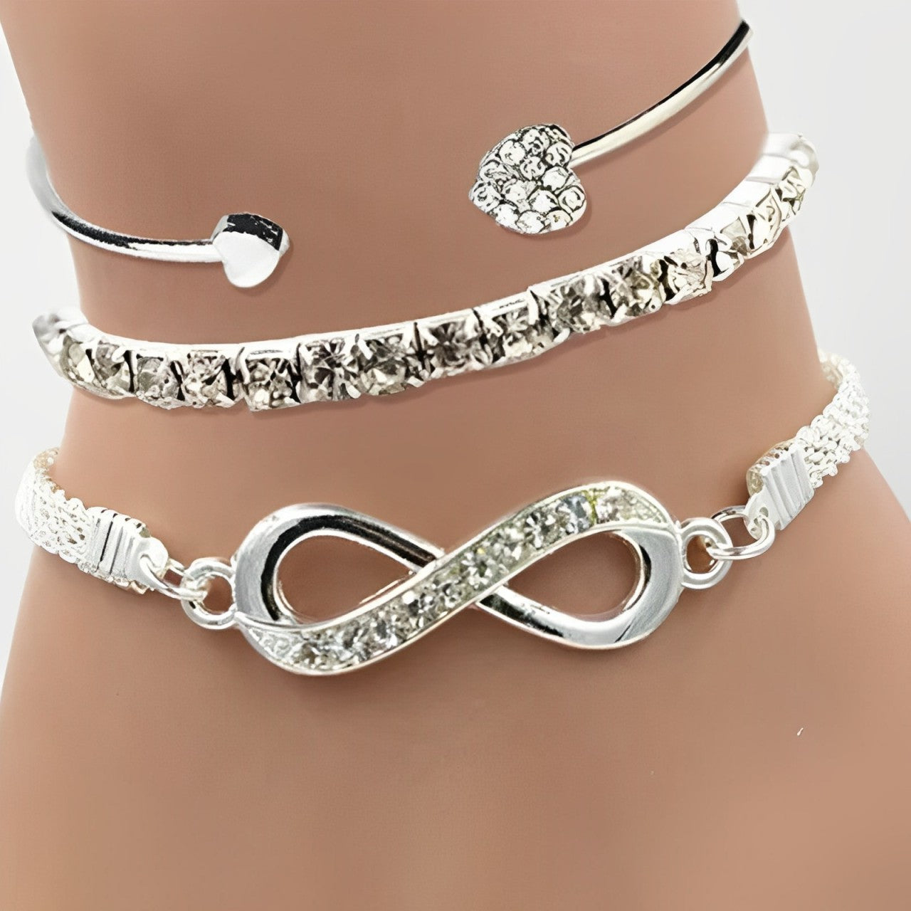 Cristal Vintage – set de pulseras