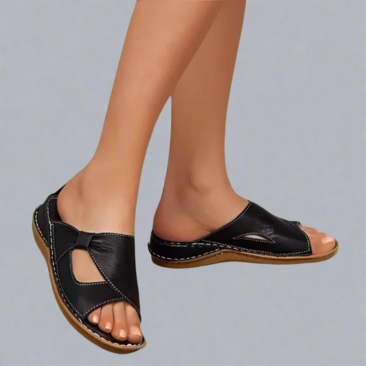 Elena™ | Sandalias de Cuero Cómodas