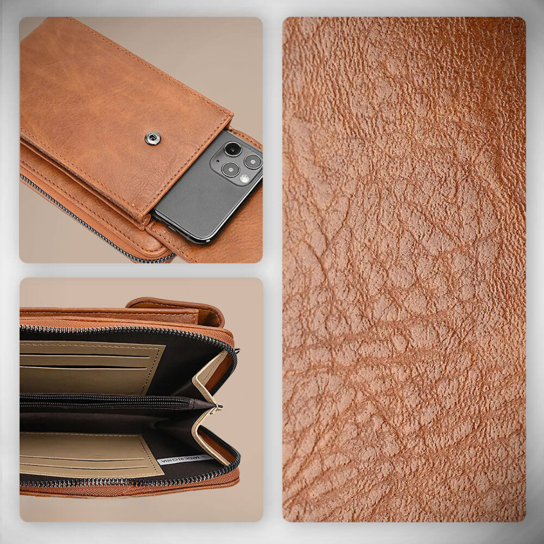 Elegante bolso de material de alta calidad, cómodo y atemporal