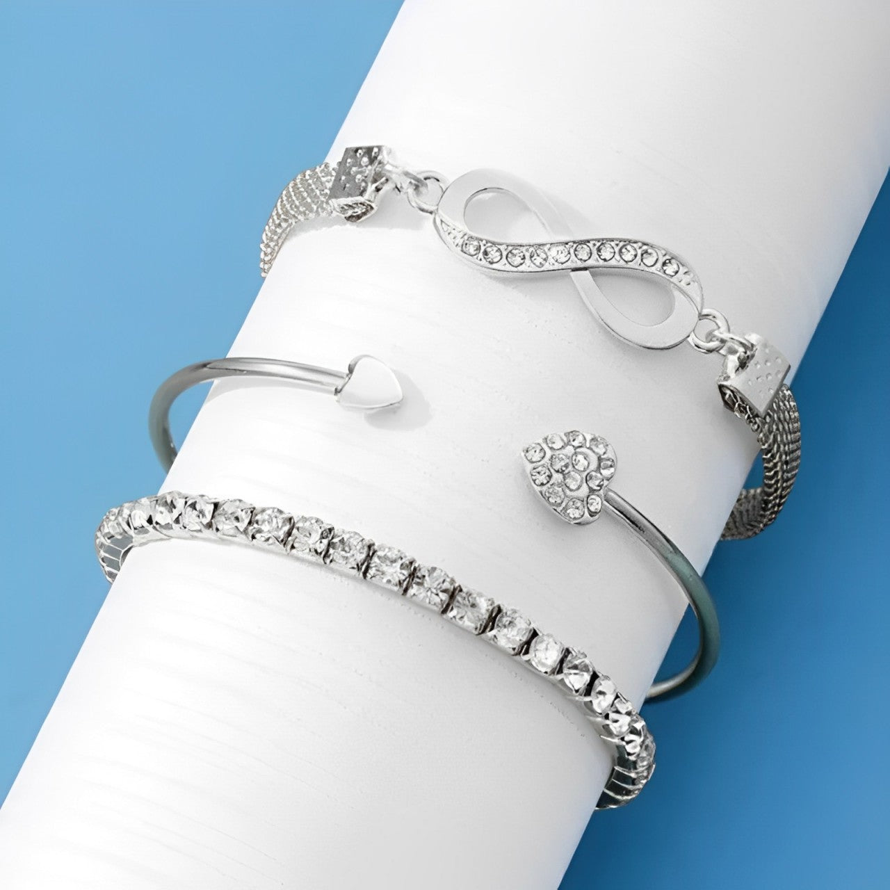 Cristal Vintage – set de pulseras