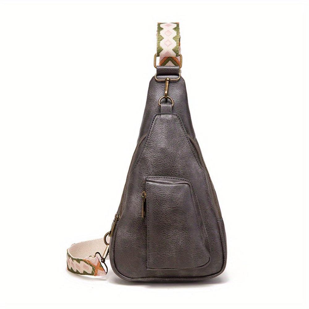 Bolso de hombro retro chic de cuero, cómodo y atemporalmente elegante
