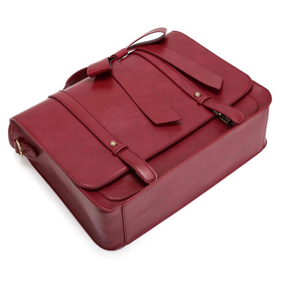 Bolso Retro Twist en azul-rosa, cómodo y atemporal para cualquier ocasión