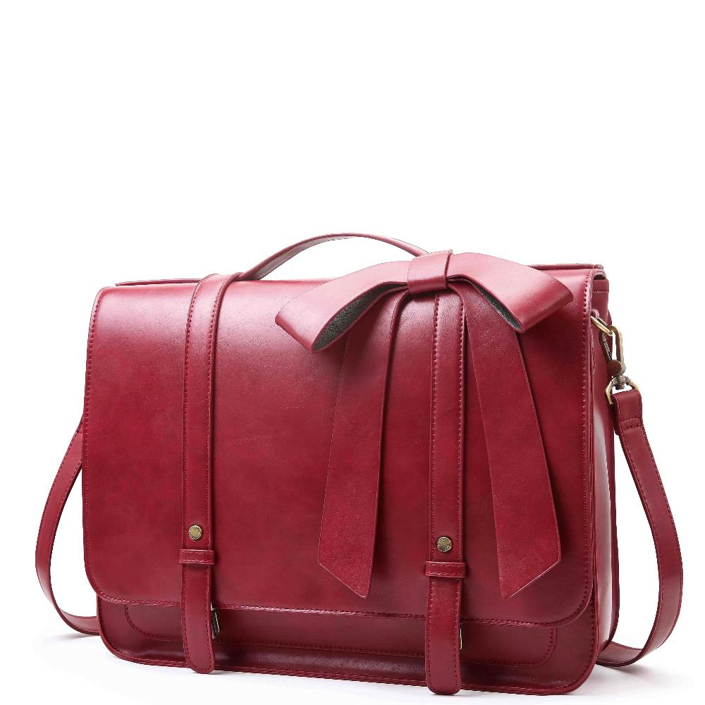 Bolso Retro Twist en azul-rosa, cómodo y atemporal para cualquier ocasión