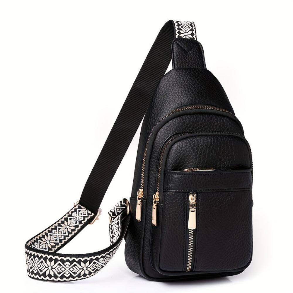 Bolso de hombro con ruedas de cuero, cómodo y práctico para el uso diario