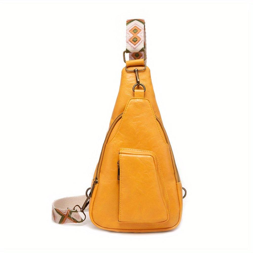 Bolso de hombro retro chic de cuero, cómodo y atemporalmente elegante