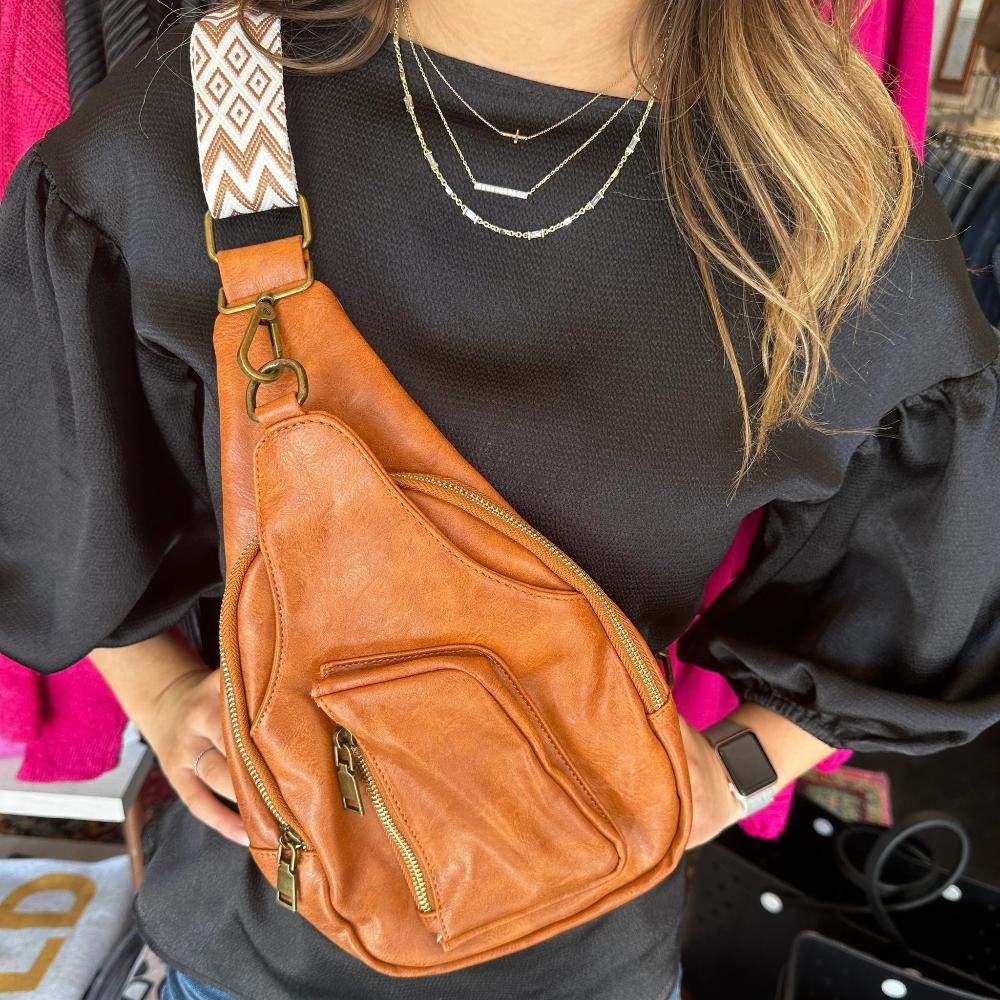Bolso de hombro retro chic de cuero, cómodo y atemporalmente elegante