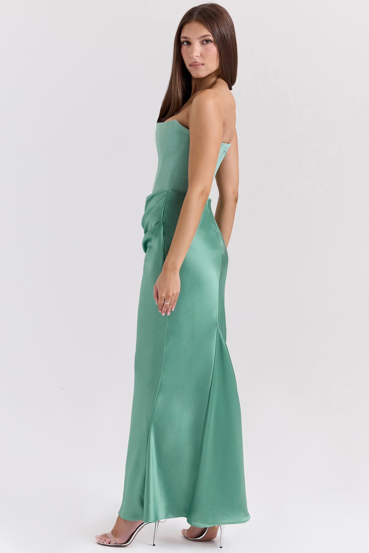 Lina - Vestido Maxi Elegante con Corsé