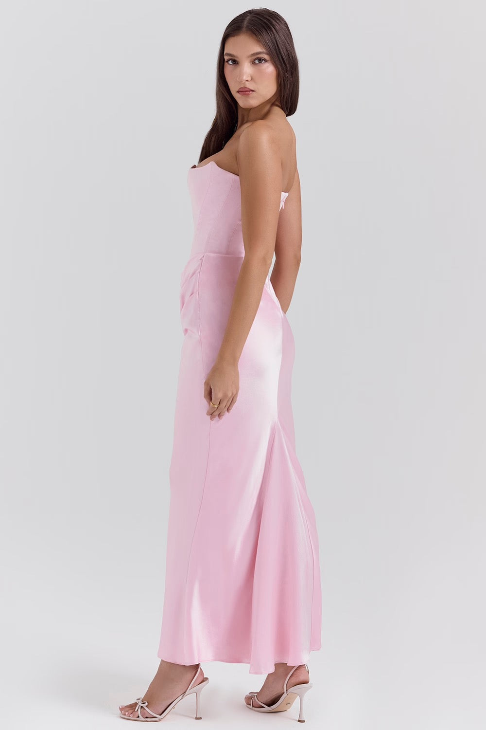Lina - Vestido Maxi Elegante con Corsé