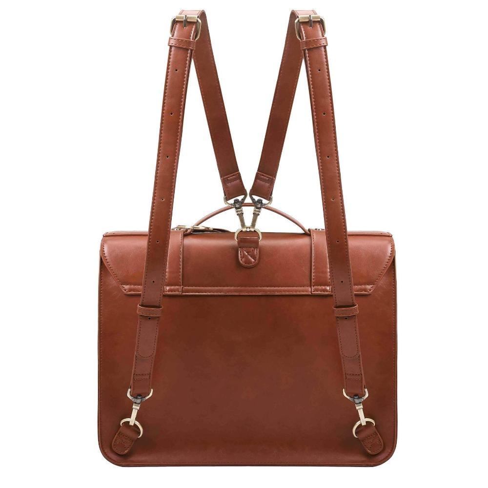 Bolso Retro Twist en azul-rosa, cómodo y atemporal para cualquier ocasión
