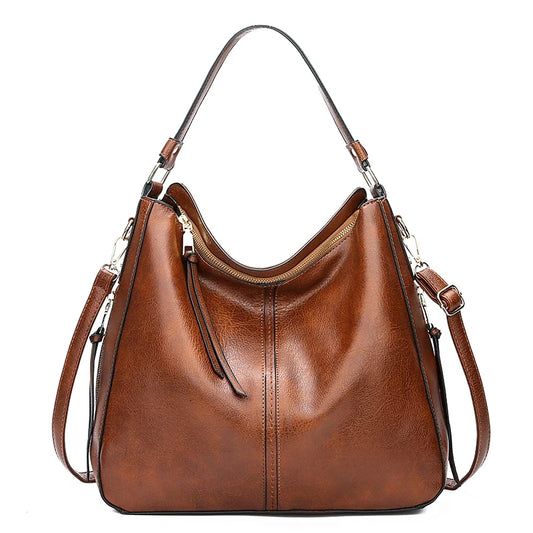 Elegante bolsa de cuero de alta calidad, cómoda y atemporal para cualquier ocasión