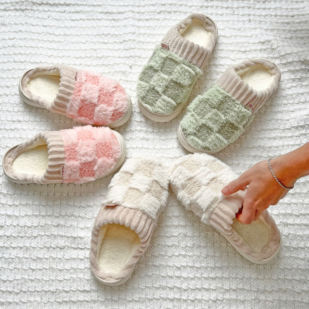 Pantuflas Nina Luxe Fluffy - Cómodas Slip-ons Antideslizantes para el Día a Día
