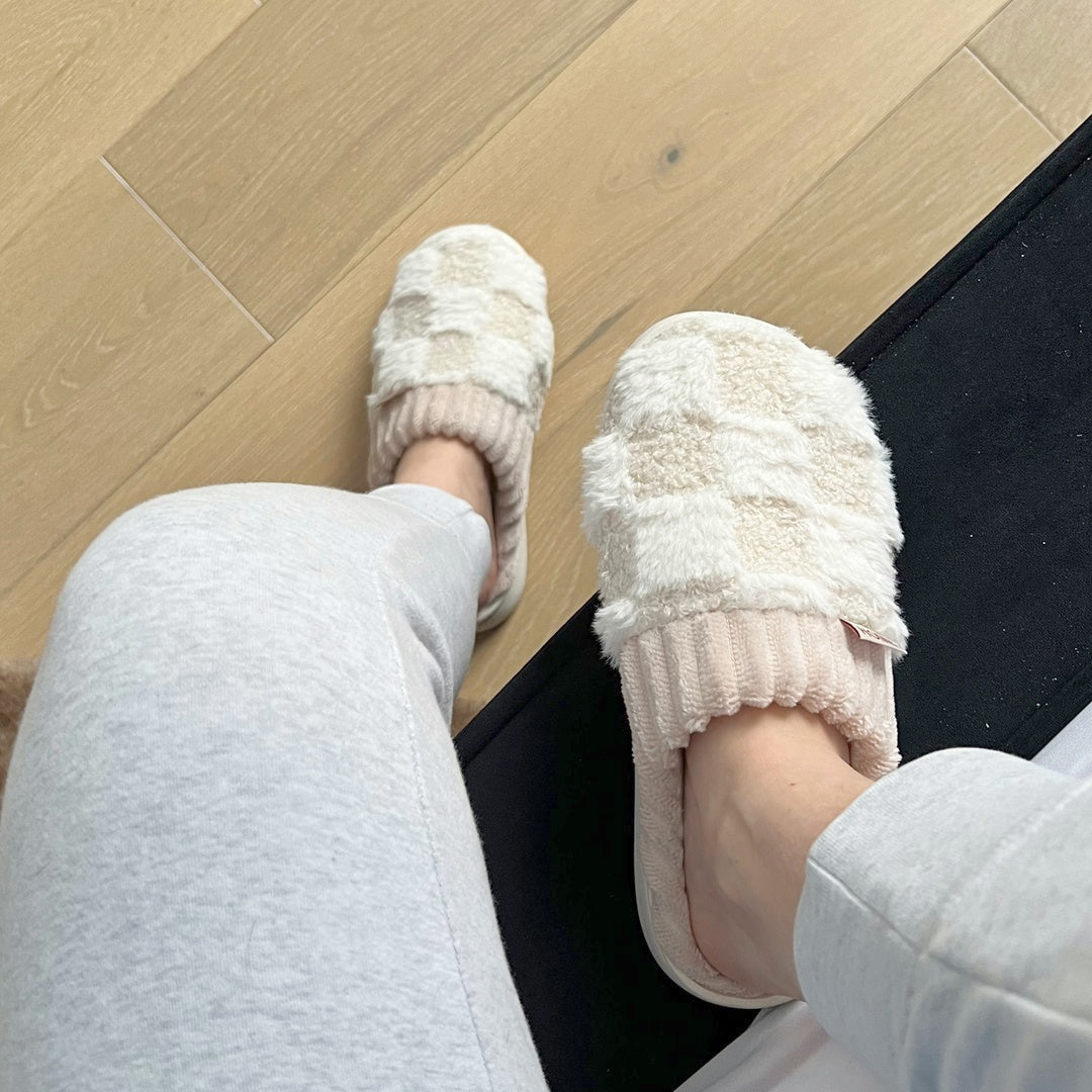 Pantuflas Nina Luxe Fluffy - Cómodas Slip-ons Antideslizantes para el Día a Día